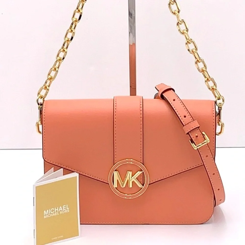 MICHAEL KORS CARMEN MEDIUM CONVERTIBLE SHOULDER BAG